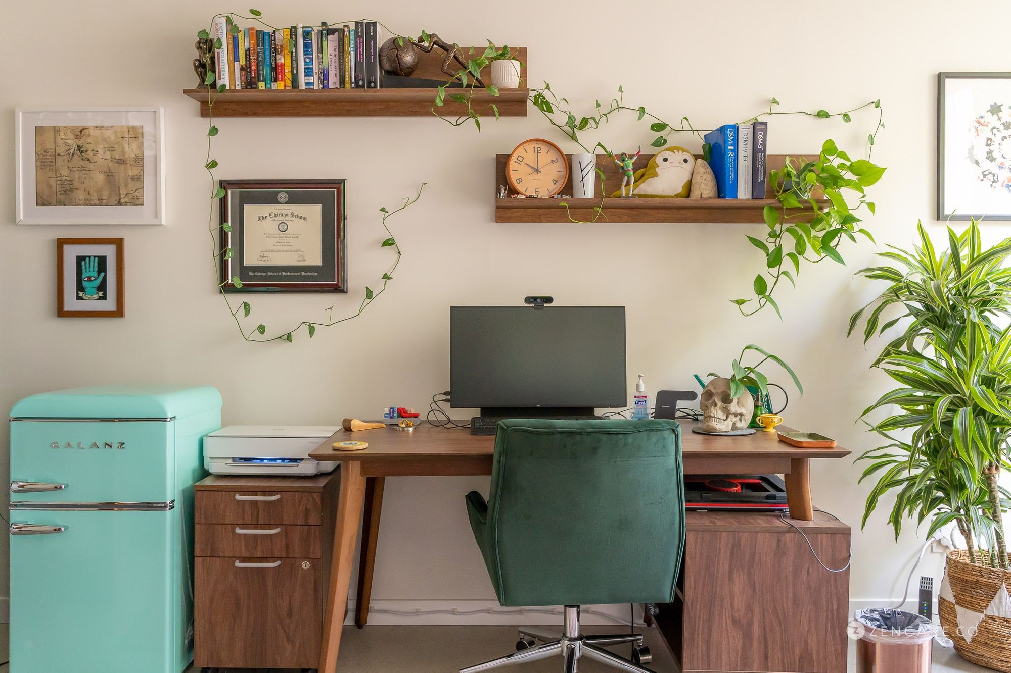 zen office decorating ideas