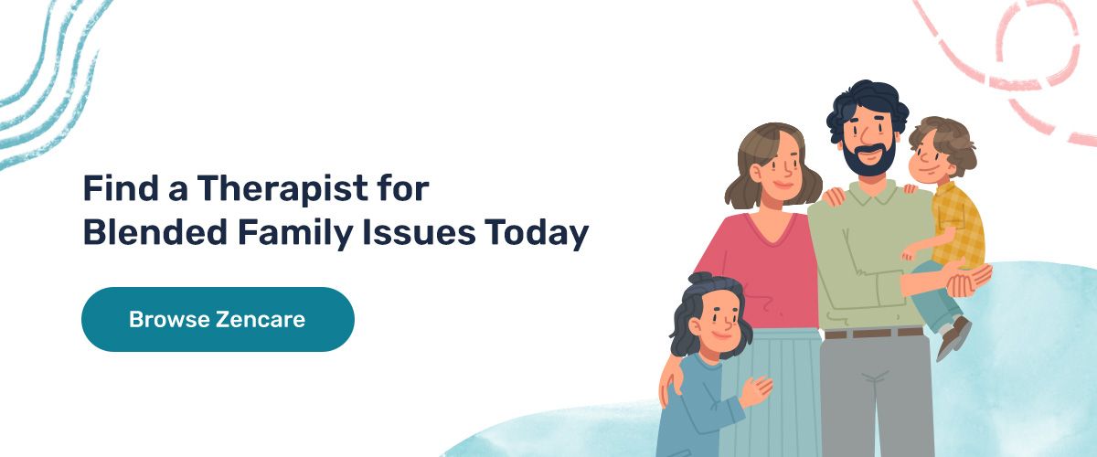 Navigating common challenges within a blended family