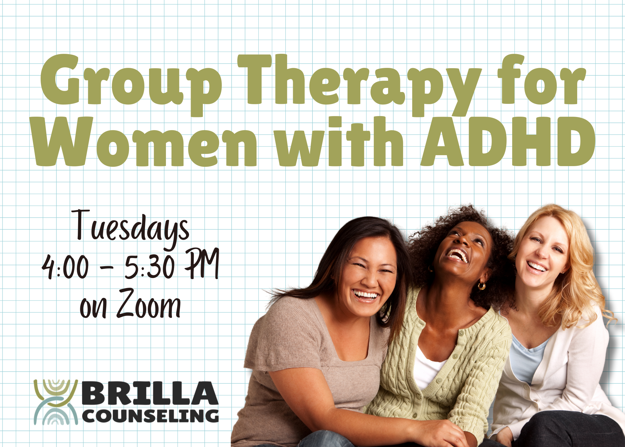Online Group Therapy for Women with ADHD