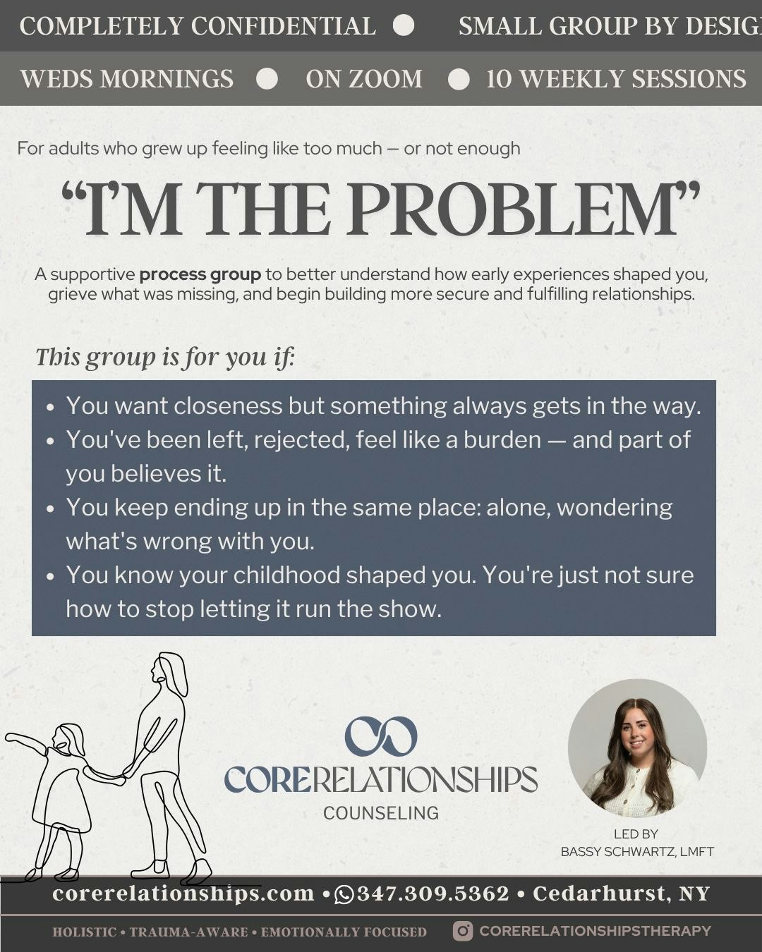 I'm the Problem - Virtual Group Therapy