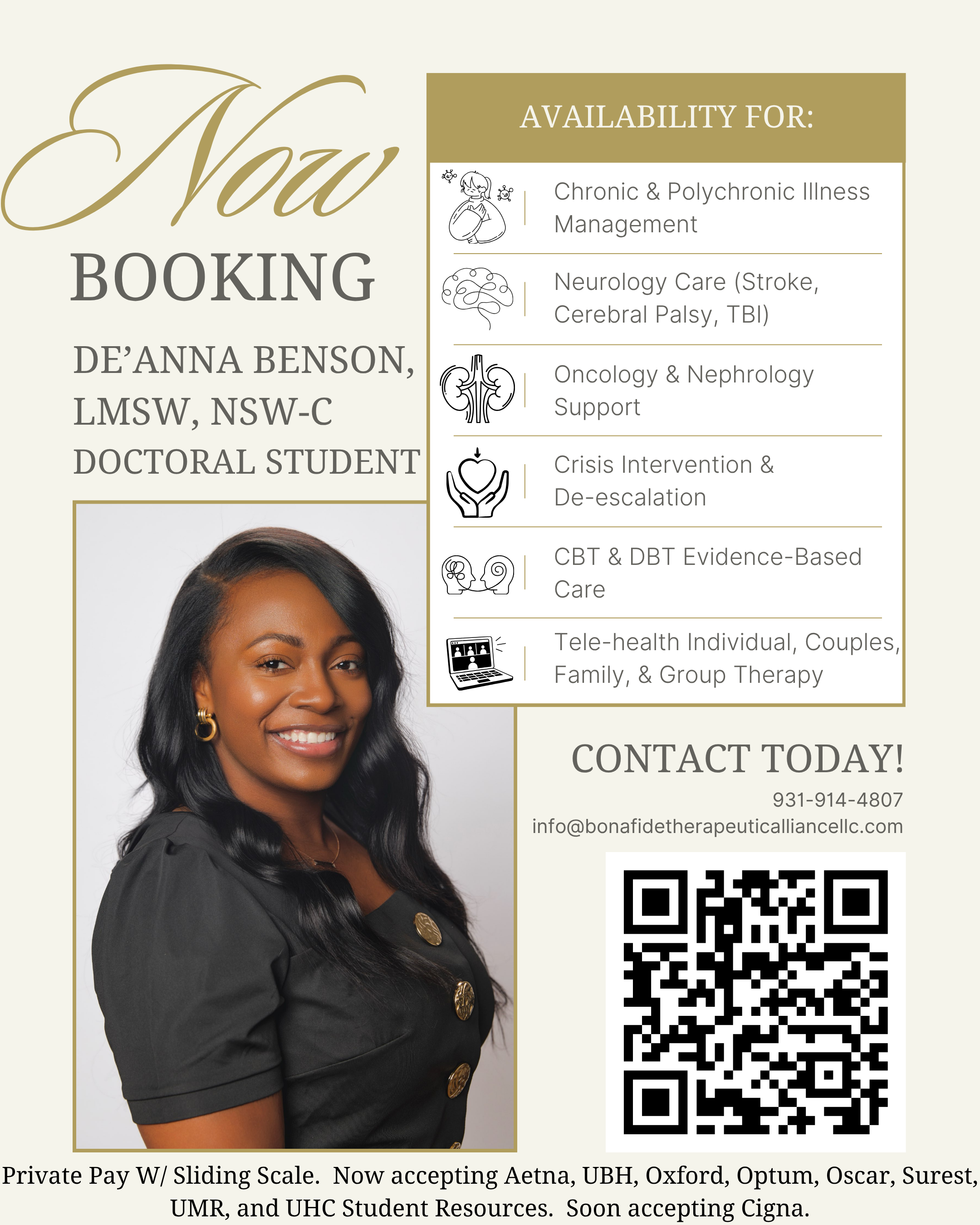 Bonafide Therapeutic Alliance, LLC