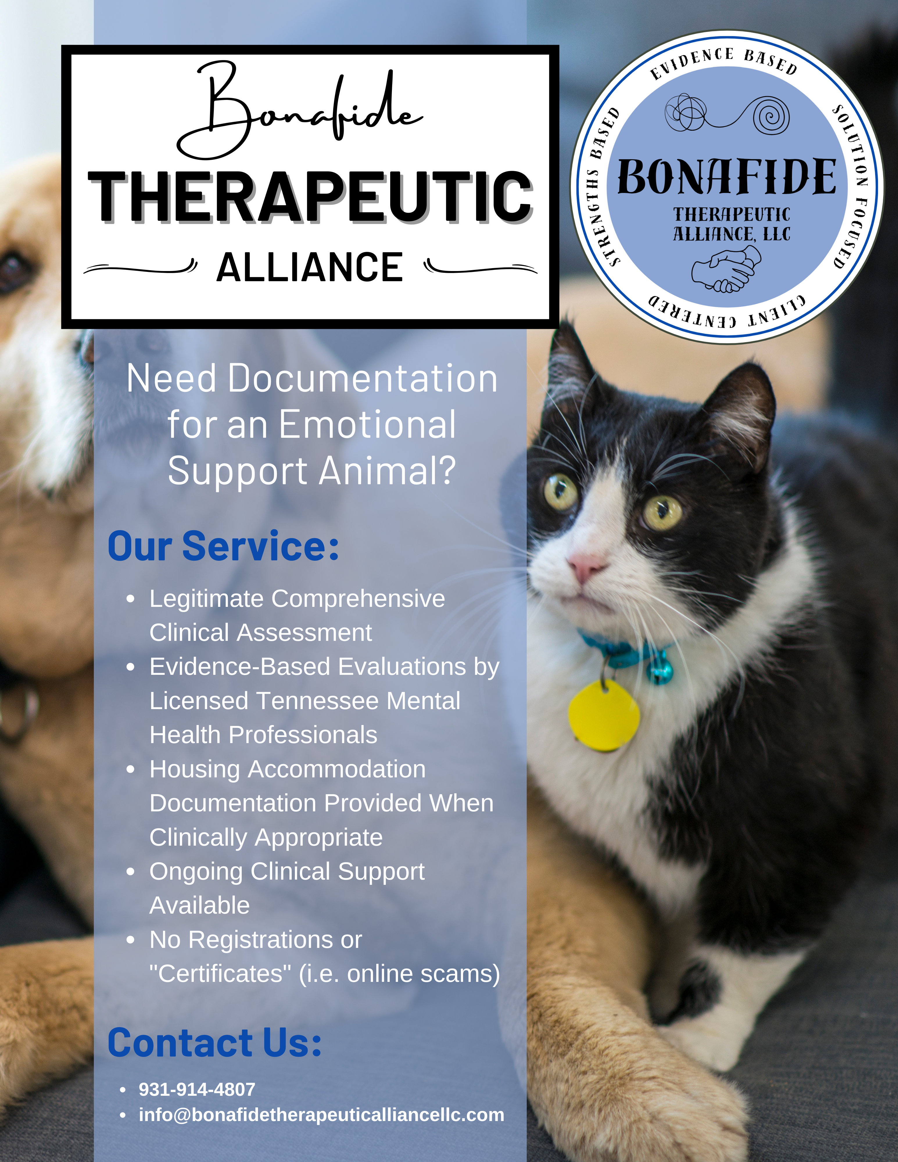 Bonafide Therapeutic Alliance, LLC