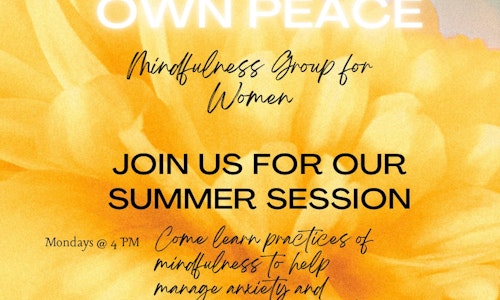 Creating Your Own Peace Mindfulness Support Group for Women