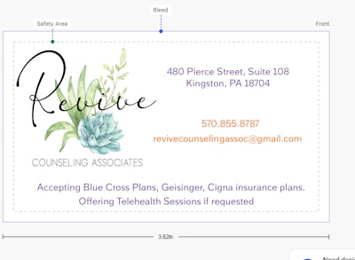 Revive Counseling Associates LLC