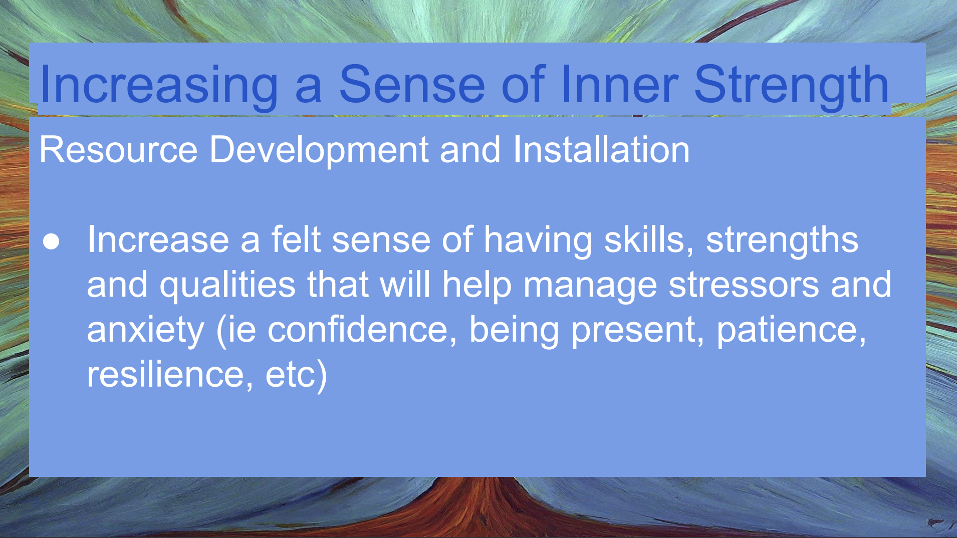 Fully Integrated Psychotherapy and Consultation