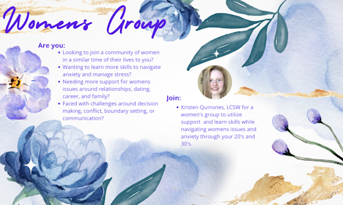 Womens' Anxiety Group
