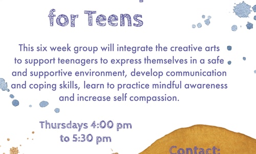 Mindful Arts Group for Teens