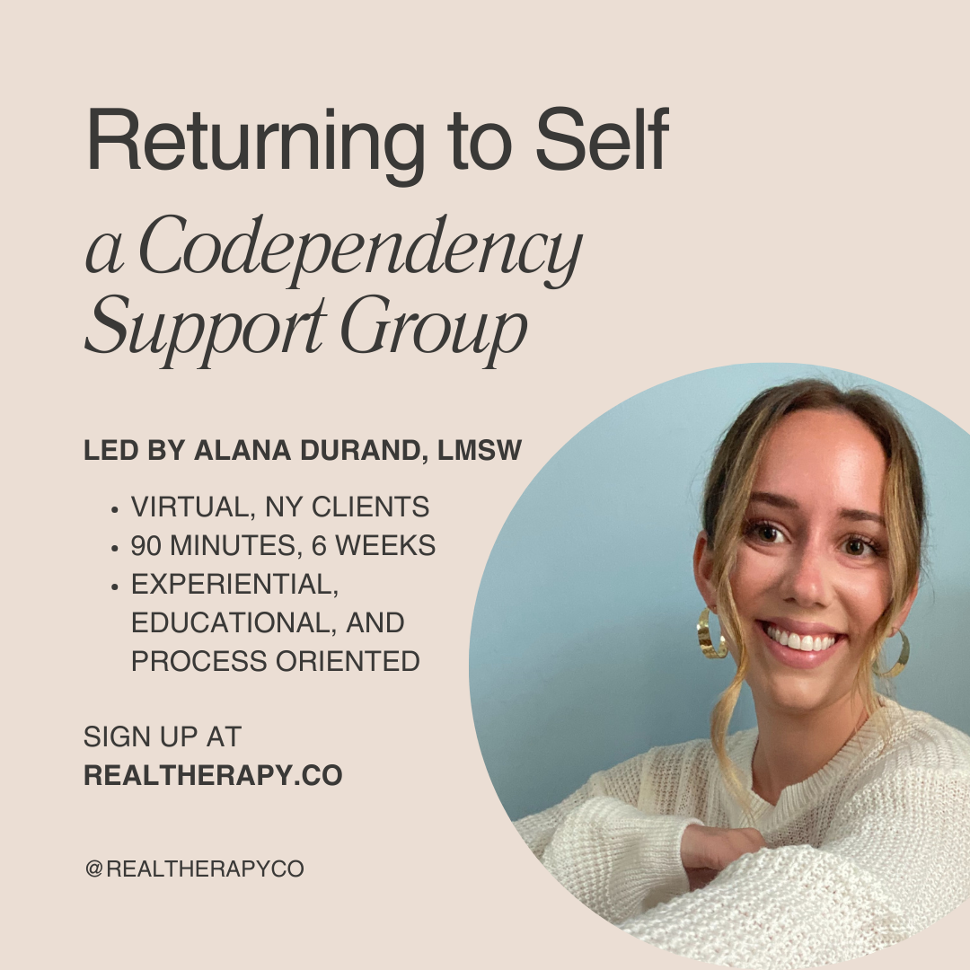 Returning to Self: A Codependency Support Group