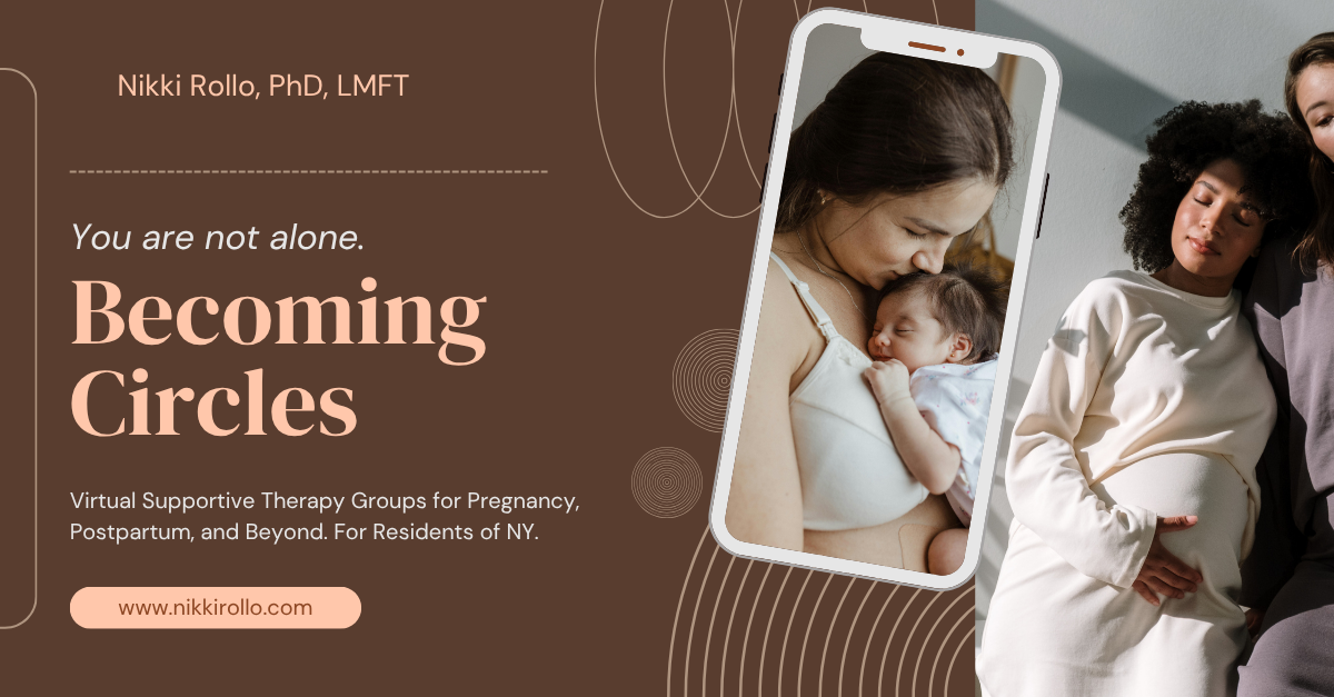 Becoming Circle Therapy Group for Pregnancy