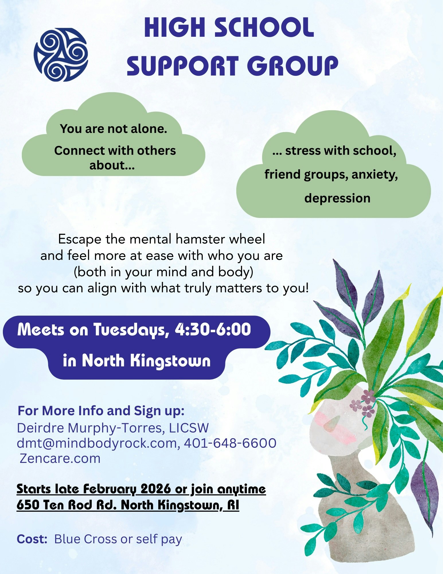 High School Support Group