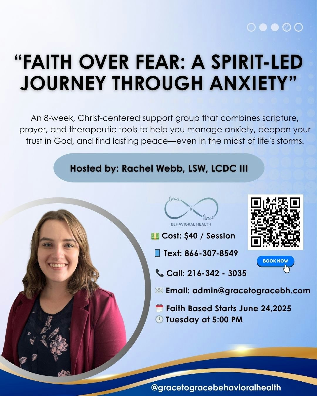 Faith Over Fear: A Spirit-Led Journey Through Anxiety